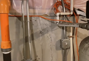 Concrete Foundation Crack Repair Haverhill Ma Another Crack After Grinding