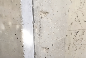 Concrete Precast Bulkhead Waterproofing Salem Nh Removed Old Repair Attempts