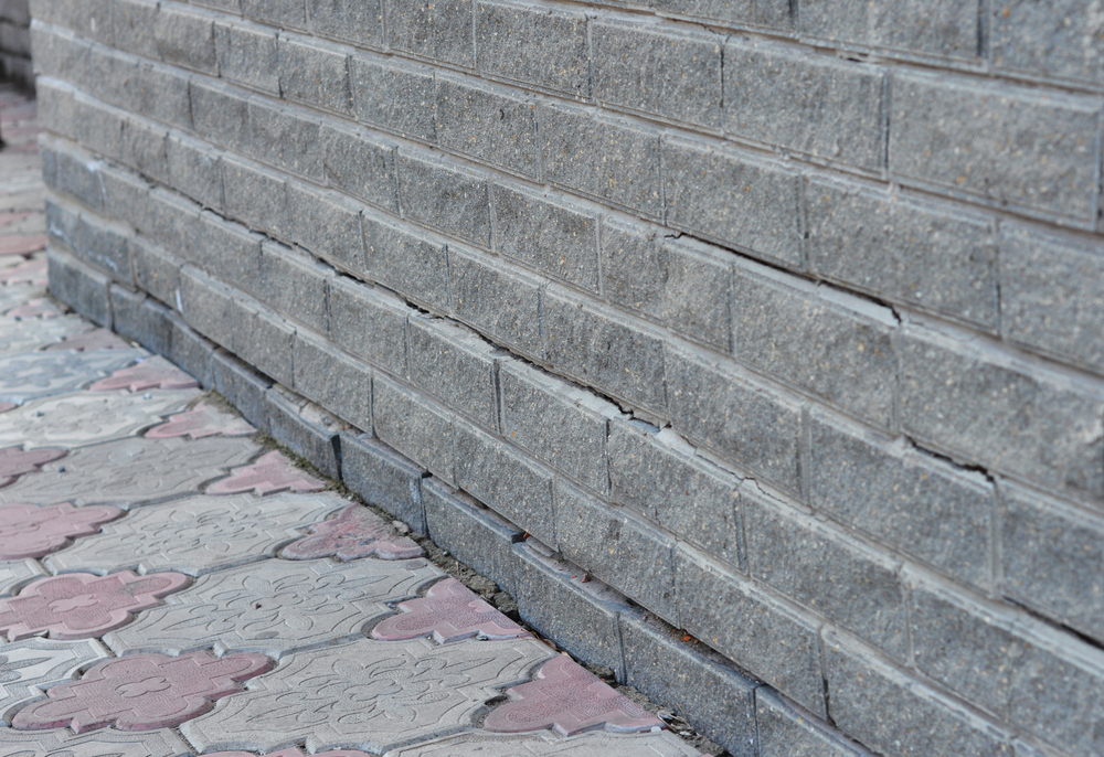 Foundation,cracks,repair, ,warning,signs.,house,foundation,repair.,cracked