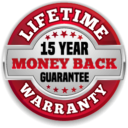 Lifetime warranty seal