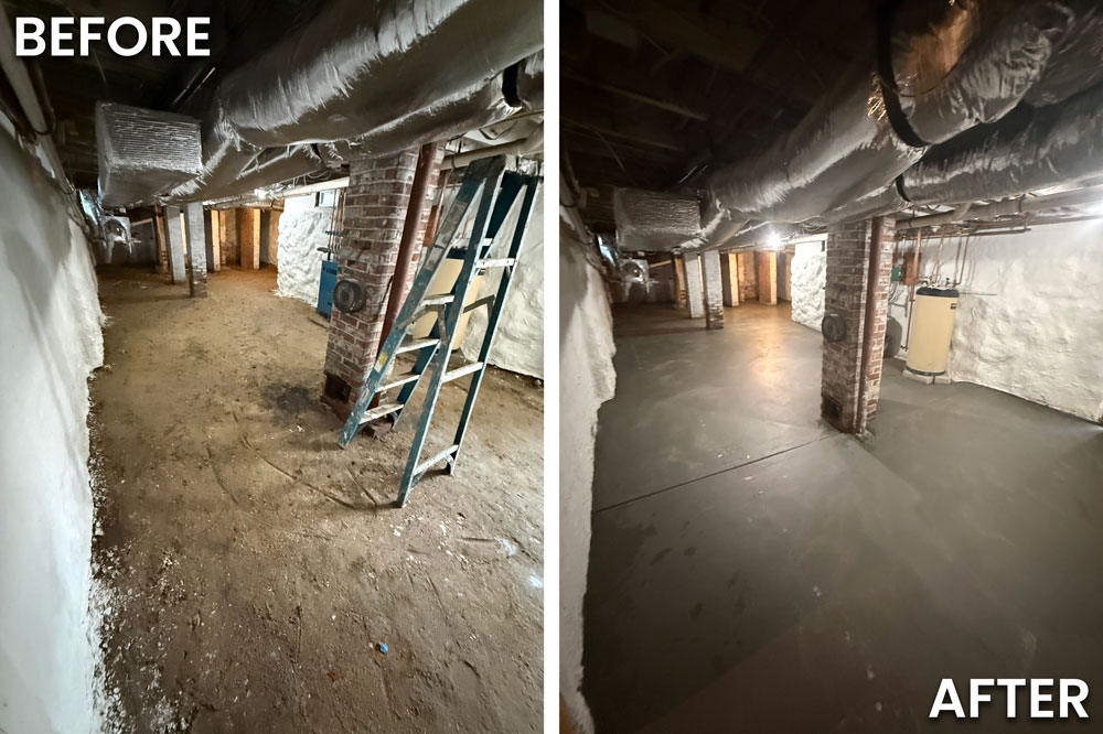 Basement Before After