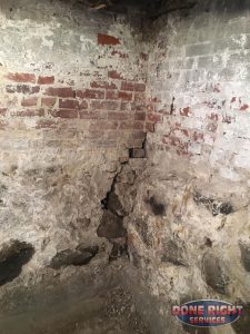 Damaged Brick Foundation Watermarked