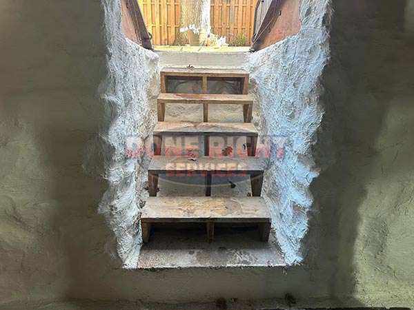Foundation and basement conditions evaluated during an inspection